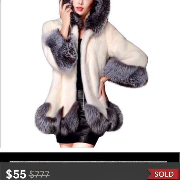 @SOULCRUSHER716 Jackets & Blazers - LUXURIOUS FAUX FOX FUR COAT